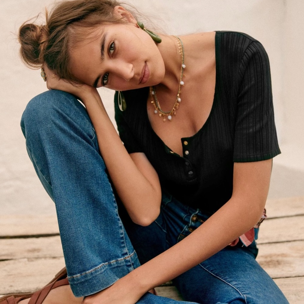 Sezane MALO T-shirt XL
